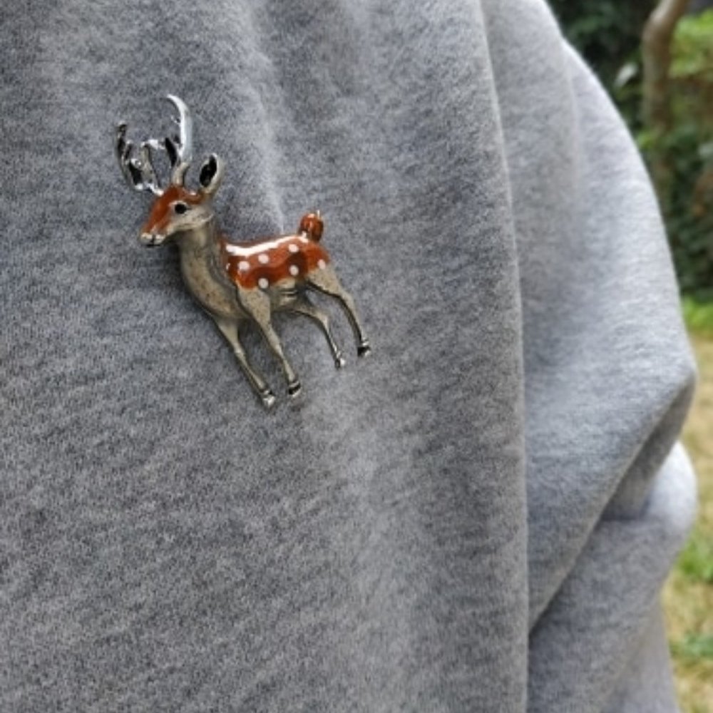 Cute Deer Brooches